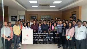 SCMS Pune Industry visit Fiat India Automobiles Limited plant