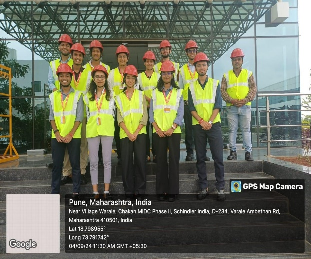 SCMS Pune Industry visit Chitale Bandhu Mithaiwale